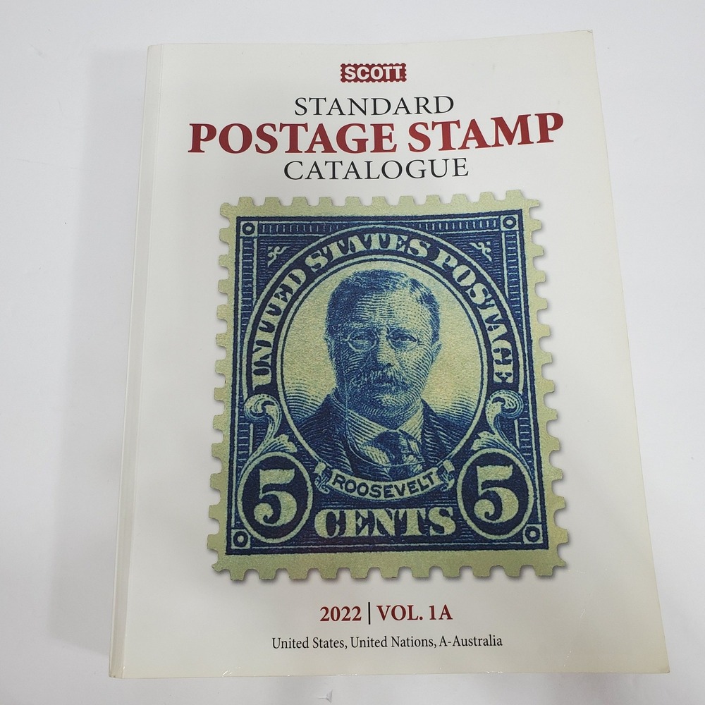Scott Standard Postage Stamp Catalogue 2022 Vol 1A US UN A-Australia